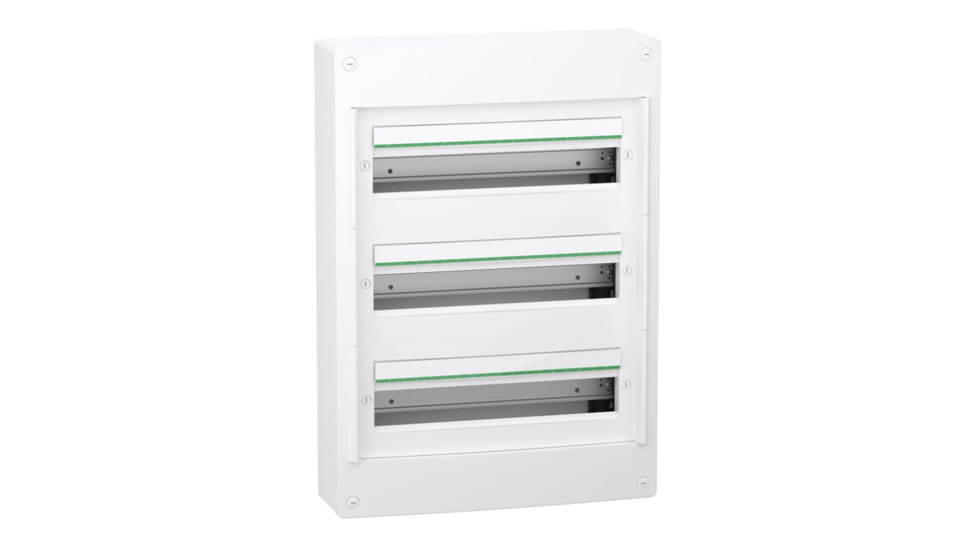 Contenitore modulare Schneider Electric LVSXT318, 3 fori, montaggio superficiale, colore bianco, grado di protezione IP30/IP40.