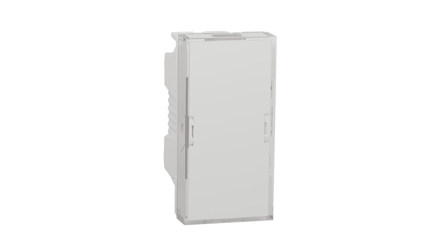 Modulo luminoso LED Schneider Electric NU3774, montaggio a filo, tensione 24V cc, colore bianco, grado di protezione IP2X.