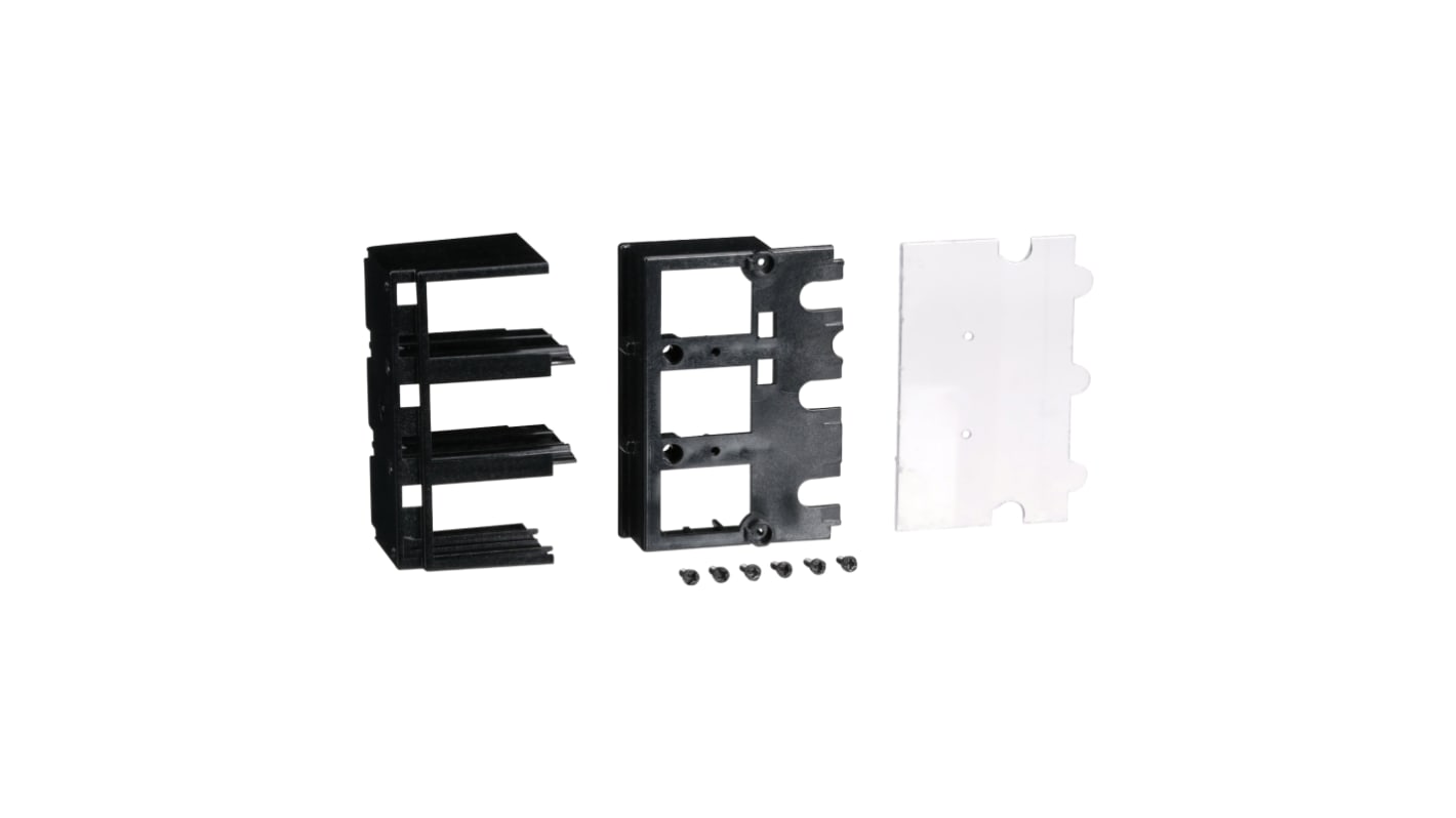 Kit di montaggio Schneider Electric S37450 per contattore, compatibile con PowerPact J, progettato per cavi lunghi, senza PVC e metalli pesanti.