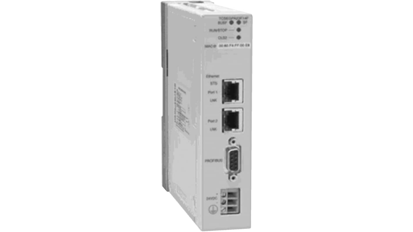 Modulo di comunicazione Schneider Electric TCSEGPA23F14FK, Profibus DP V1 Remote Master, 2 ingressi e 2 uscite.