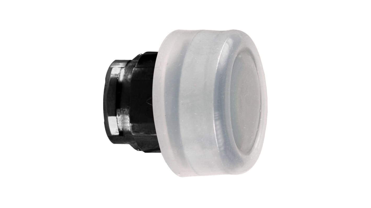 Attuatore pulsante Schneider Electric ZB4BP27, rotondo, diametro 22 mm, ritorno a molla, grado di protezione IP66/IP67.