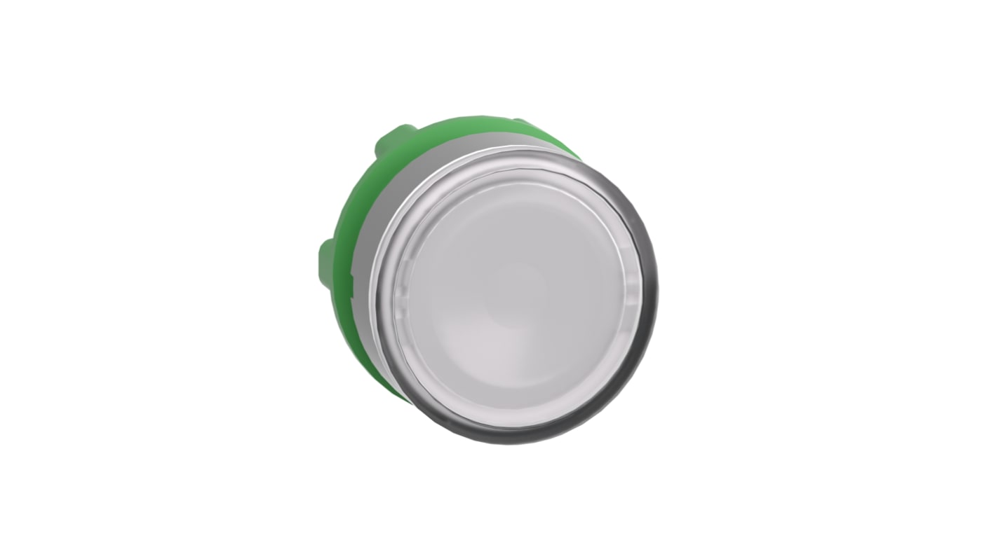 Attuatore pulsante Schneider Electric ZB5AA18C0, rosso, diametro 22 mm, ritorno a molla, grado di protezione IP66/IP67.