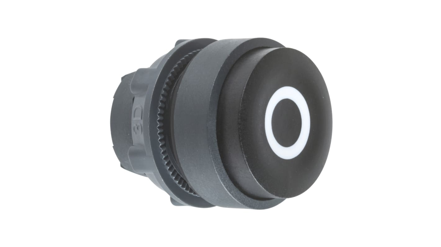 Attuatore pulsante Schneider Electric ZB5AL232, forma rotonda, diametro foro 22 mm, protezione IP66/IP67/IP69, temperatura -40 a 70 °C.