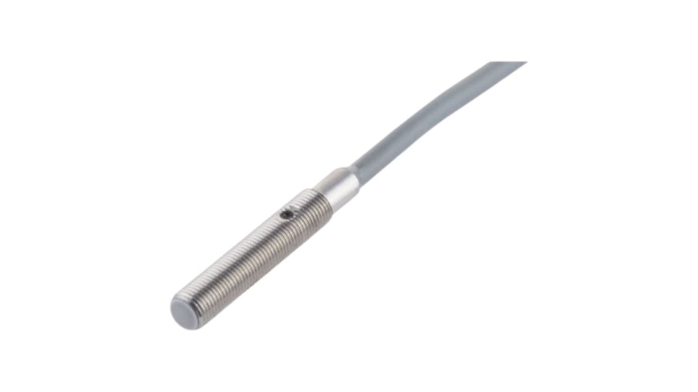 Carlo Gavazzi ICS05S23F15A2NC, sensore induttivo cilindrico NPN M5, rilevamento 1,5 mm, alimentazione 10-30 V CC, IP67, connettore M8.