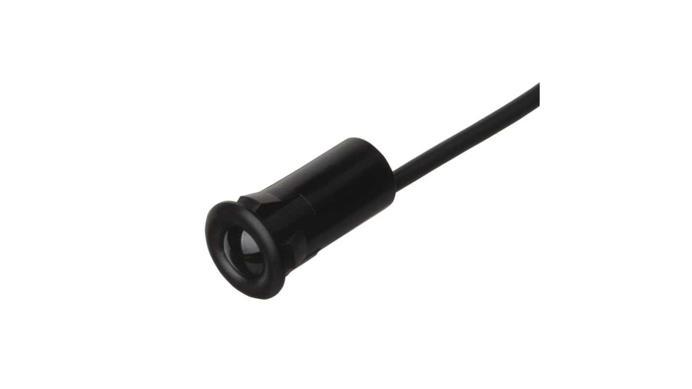 Sensore fotoelettrico cilindrico Carlo Gavazzi PE12CNT15PC, rilevamento fino a 15000 mm, uscita PNP, IP67, montaggio parete 0,6-2,25 mm.