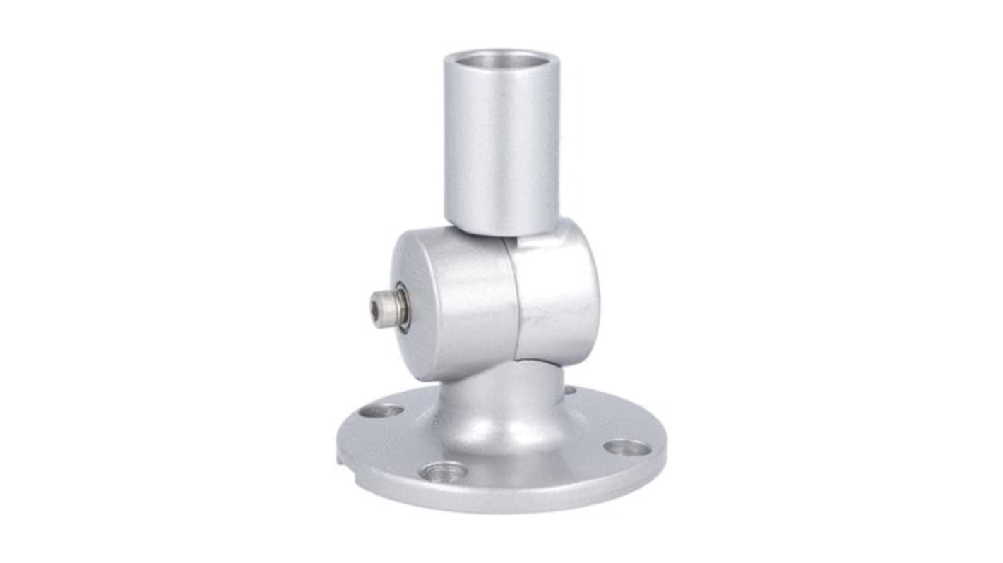 Base di fissaggio Lovato LTN70BM3 in metallo, per montaggio a parete o su superficie orizzontale, colore argento, conforme a IEC/EN/BS 60947-1.