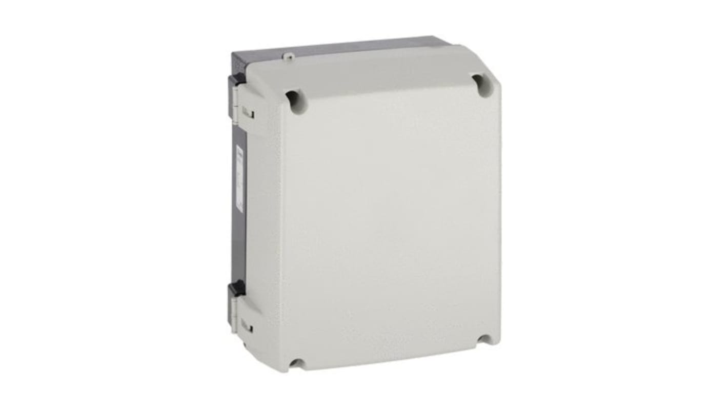 Contenitore stazione di controllo Lovato M3N in policarbonato bianco, IP65, per contattori BF40 e BF80, temperatura -25/+60 °C.