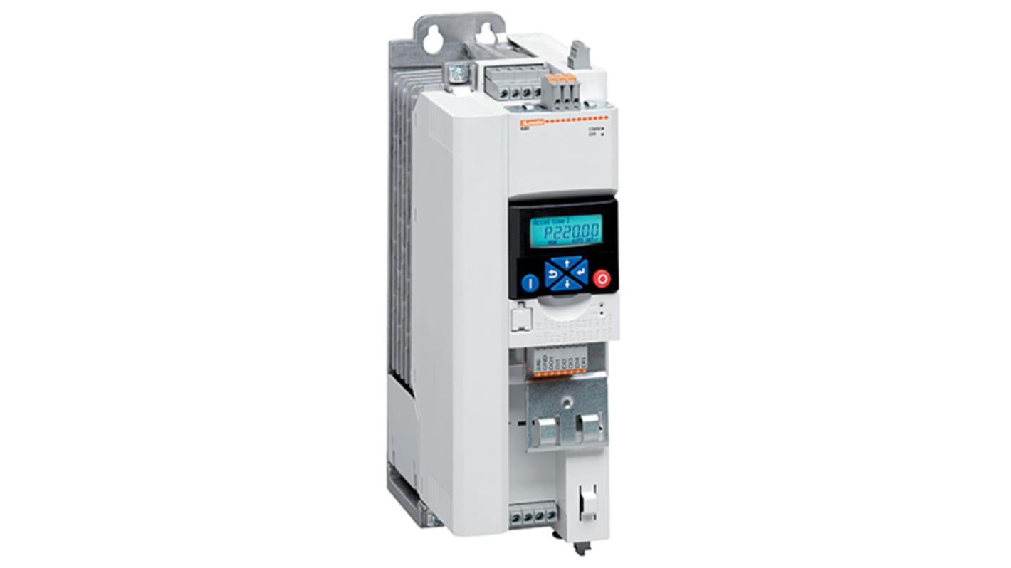 Avviatore a velocità variabile Lovato VLB30055A480, potenza 5,5 kW, alimentazione 400-480 V, 3 fasi, 13 A.