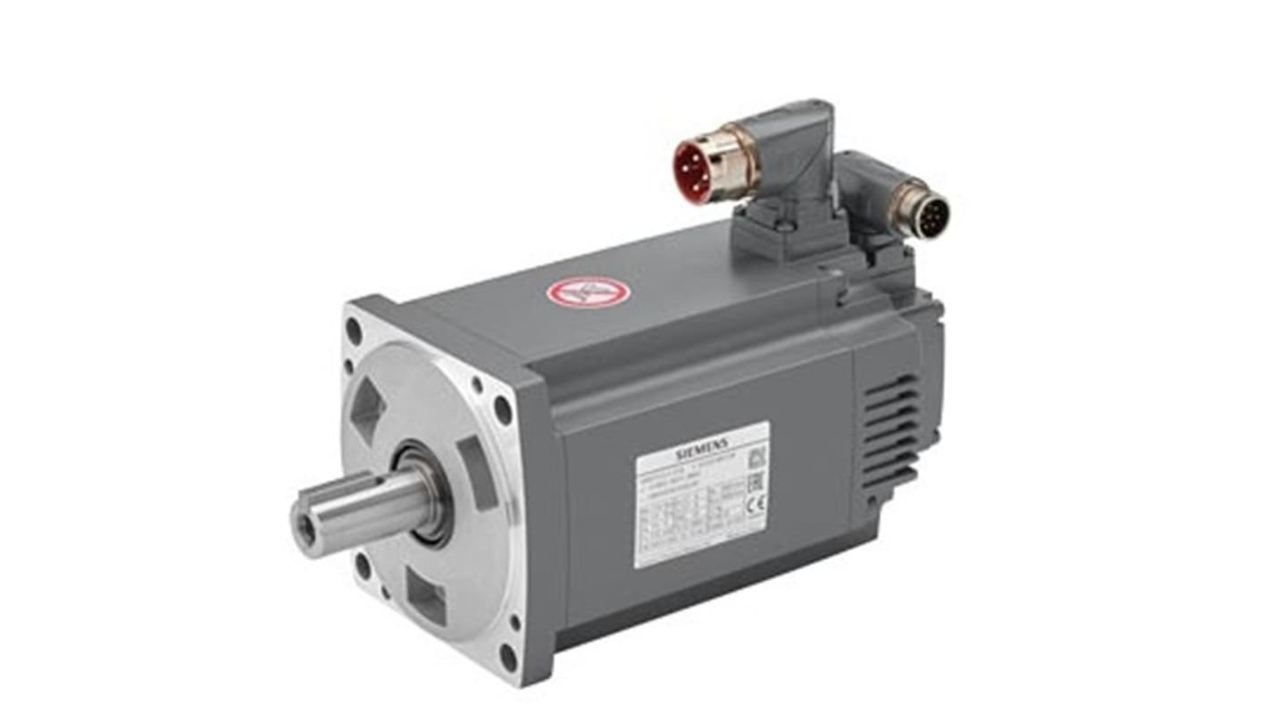 Servomotore Sincrono Siemens 1FL6054-2AF21-2LB1, potenza 2 kW, tensione 230 V, montaggio a flangia, rotazione oraria.