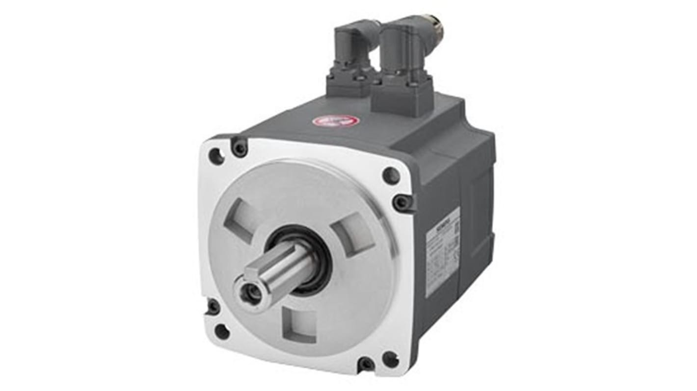 Servomotore Sincrono Siemens 1FL6061-1AC61-2AA1, potenza 0,75 kW, montaggio a flangia, rotazione oraria, 400 V.