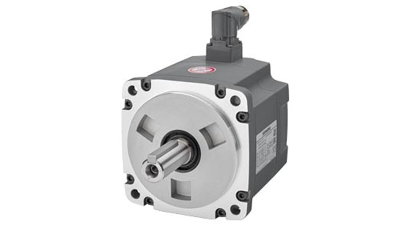 Servomotore Sincrono Siemens 1FL6061-1AC61-2LG1, potenza 0,75 kW, tensione 400 V, montaggio a flangia.