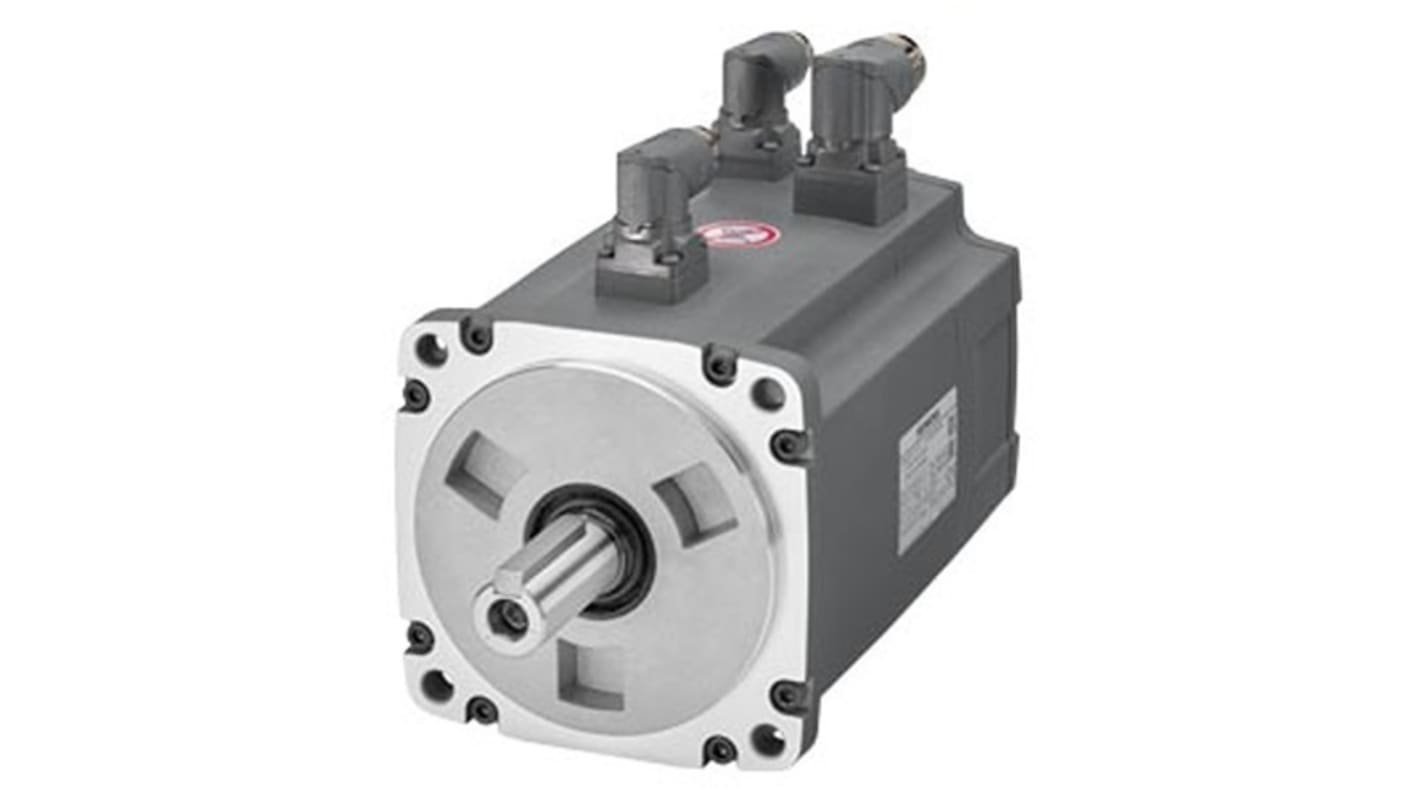 Servomotore Sincrono Siemens 1FL6094-1AC61-2AG1, potenza 5 kW, tensione 400 V, montaggio a flangia, rotazione oraria.