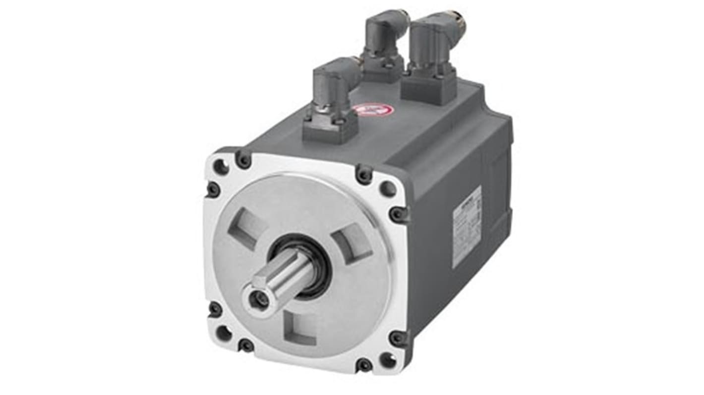 Servomotore Sincrono Siemens 1FL6094-1AC61-2LB1, 5 kW, 400 V, montaggio a flangia, rotazione oraria, serie S-1FL6.