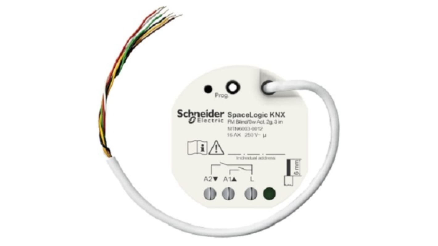 Interruttore manuale monofase Schneider Electric MTN6003-0012, 16 A, 230 V, per applicazioni di distribuzione, conforme RoHS.