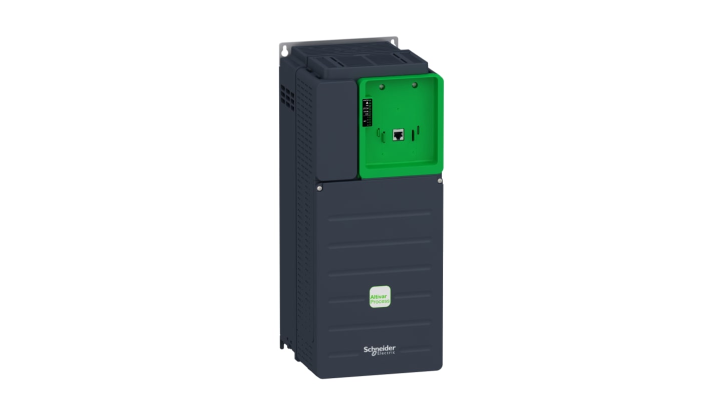 Avviatore a velocità variabile Schneider Electric ATV630D18N4Z, 18 kW, 480 V, 33,4 A, progettato per efficienza energetica.
