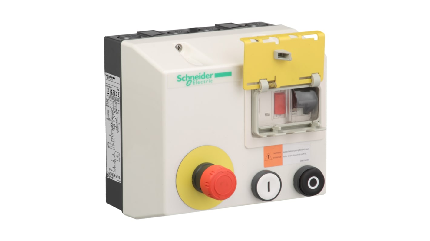 Starter per motore Schneider Electric LG7D12M716, potenza 5,5 kW, tensione 220 V, tipo DOL, grado di protezione IP55.