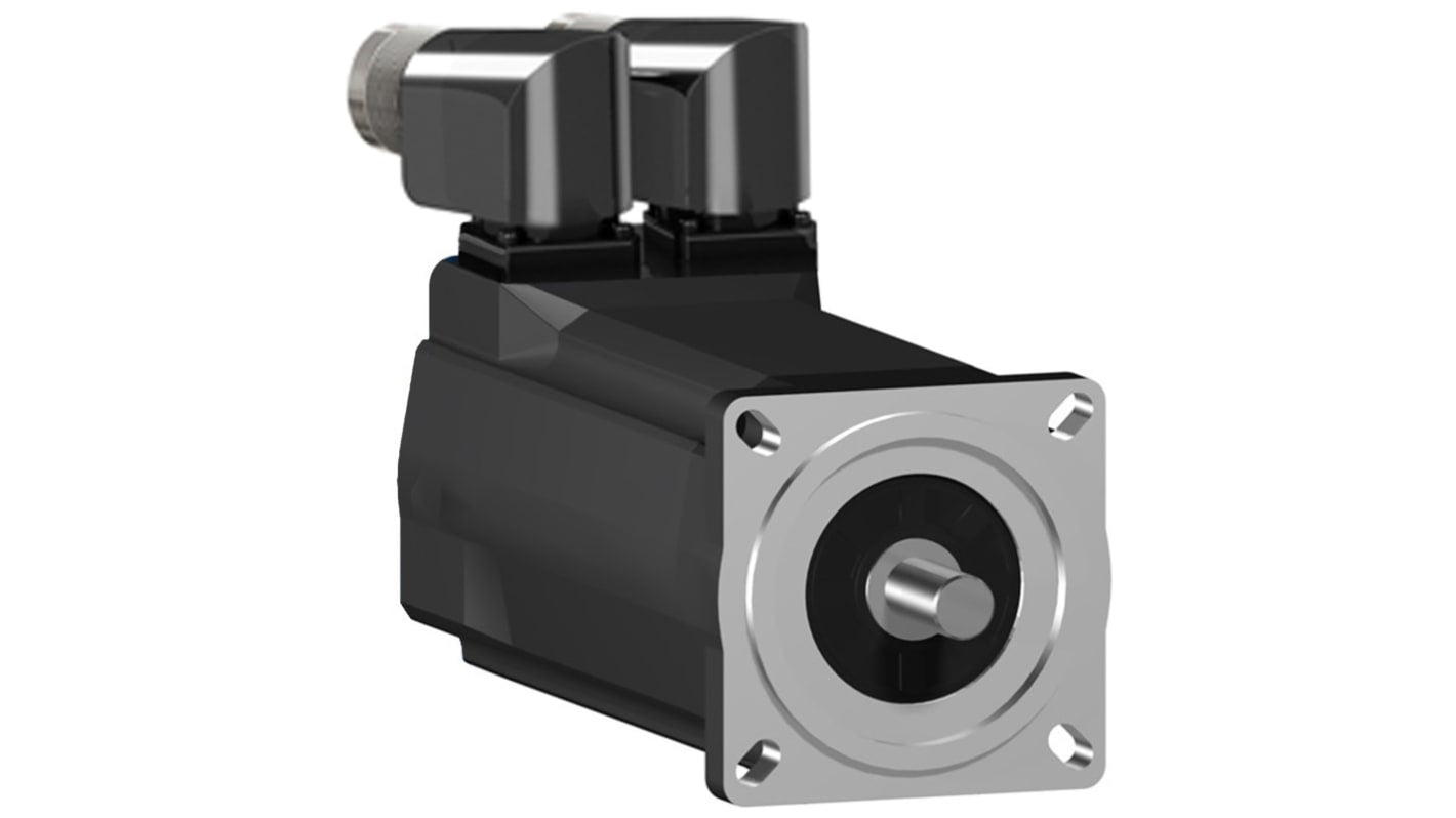 Servomotore Schneider Electric SH30703P02F2000, potenza 460 W, coppia massima 2,95 Nm, velocità 8000 giri/min.