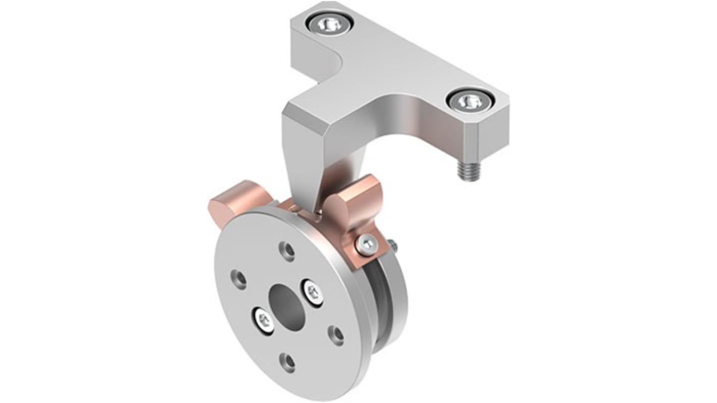 Kit di collegamento Festo EADP-ES-R3-32 per azionamenti elettromeccanici, angolo di rotazione 0-325 gradi, montaggio filettato.