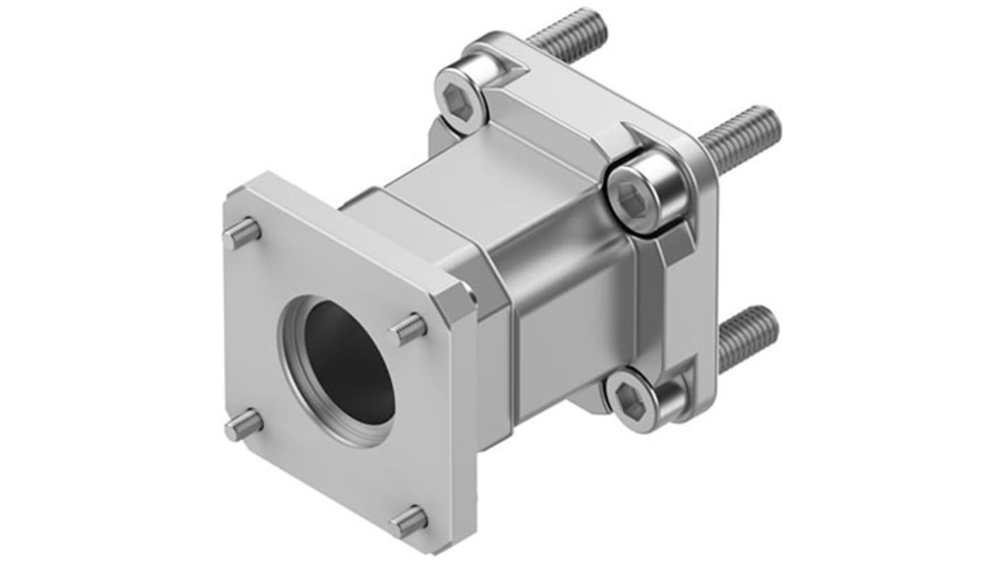 Kit di montaggio Festo EAMM-A-D32-42A-S1 per azionamenti elettromeccanici, grado di protezione IP65, conformità RoHS.