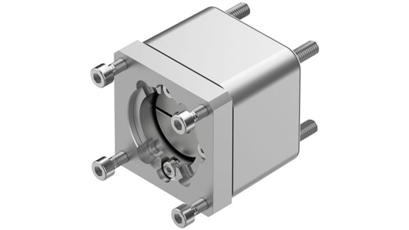 Kit di montaggio Festo EAMM-A-D40-55A-S1 per azionamenti elettromeccanici, ottimizza lo spazio con montaggio assiale. Conformità RoHS.
