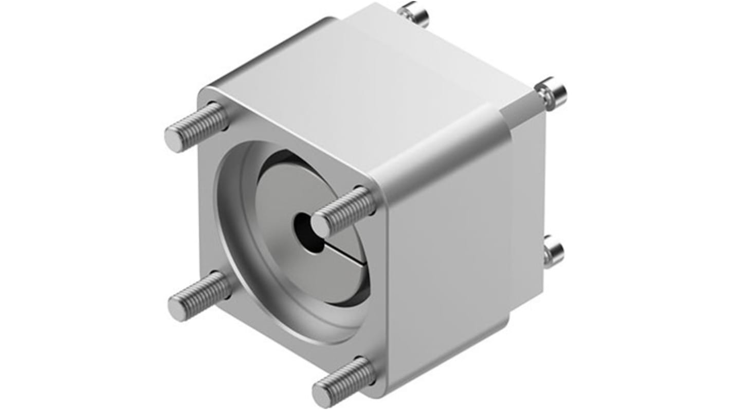 Kit di montaggio Festo EAMM-A-D60-70A per azionamenti elettromeccanici, coppia 17 Nm, grado di protezione IP40.