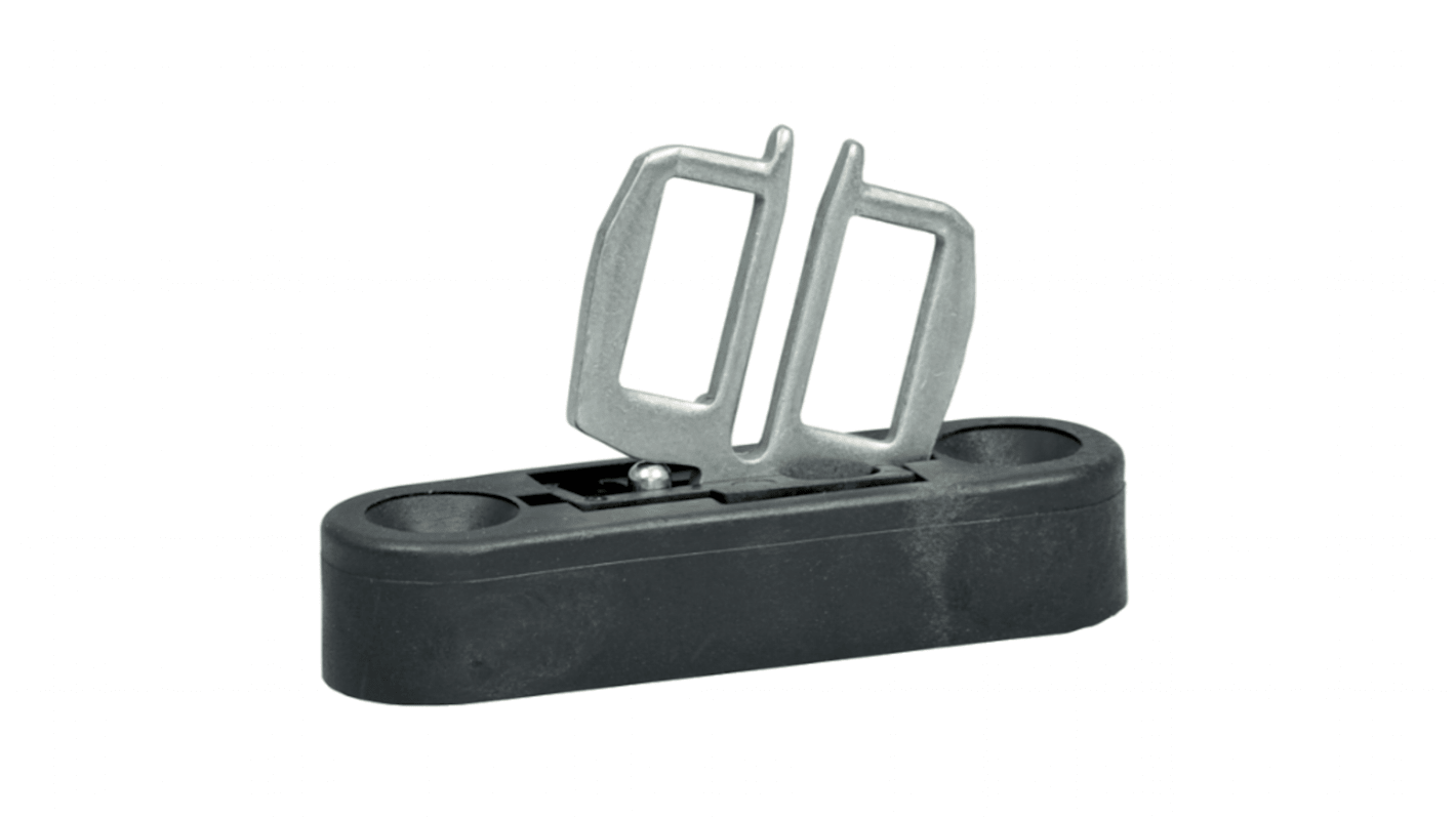 Interruttore di interblocco di sicurezza Schmersal AZ15/16-B6, attuatore flessibile, peso 20 g, montaggio a 90 gradi.