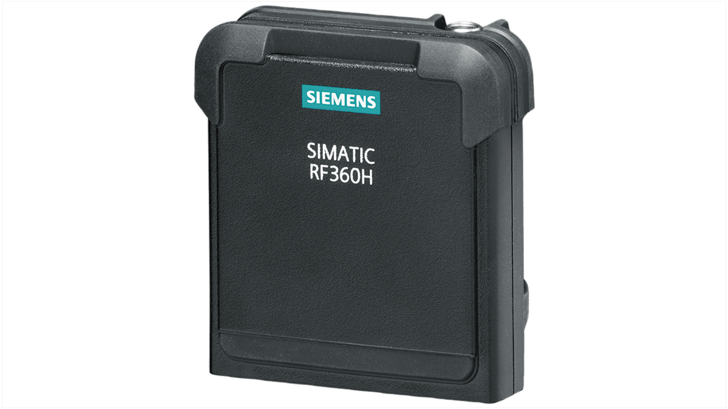 Lettore ottico Siemens 6GT2803-1FA10 per RF160B, grado di protezione IP65, compatibile con antenne esterne.