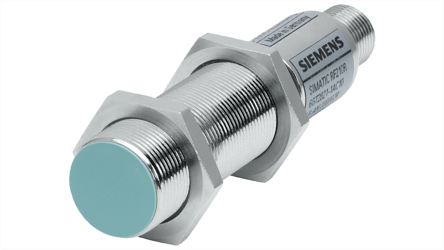 Lettore RFID portatile Siemens 6GT2821-1BC32, distanza di lettura 20 mm, alimentazione 24 V, interfaccia IO-Link V1.1.