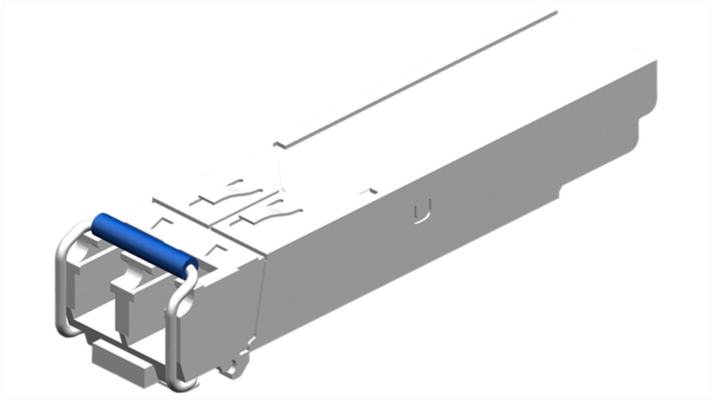 Modulo di sincronizzazione Siemens 6ES7960-1FE00-0AA5 per CPU S7-1500H, con connettore LC per cavi a fibra ottica.