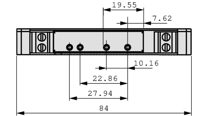Carlo Gavazzi RPM1, zoccolo per relè Serie RP, montaggio su guida DIN, 4 contatti, tensione 230V, design compatto in PA verde.