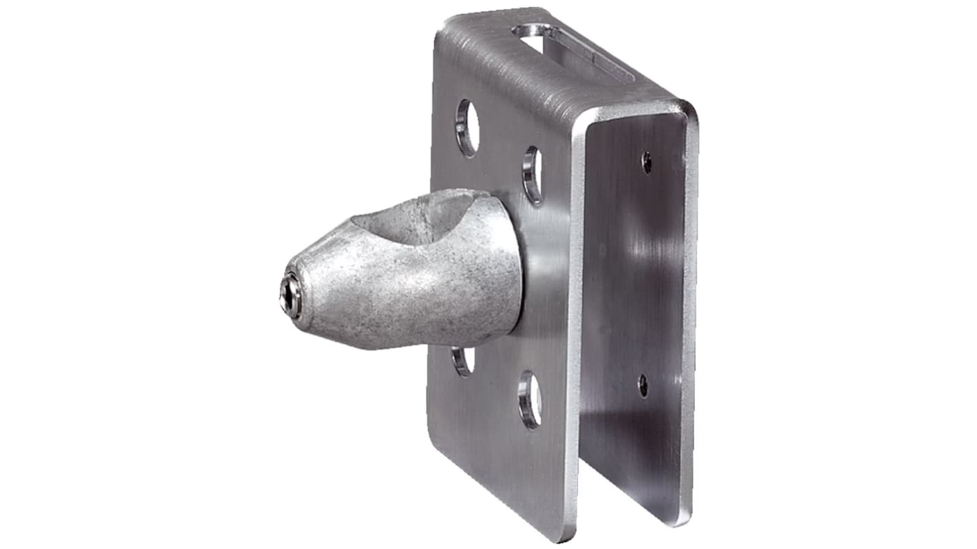 Morsetto universale Sick BEF-SG-G10 in acciaio zincato e zinco pressofuso, per montaggio a pannello di sensori W11-2 e W12-3.
