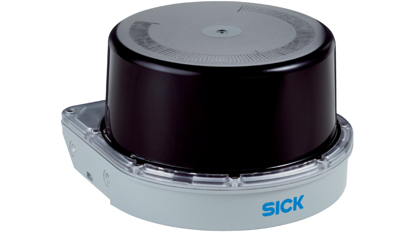 Sick MRS1104C111011, scanner laser di sicurezza LIDAR 3D, IP65/IP67, dimensioni 151,9 x 150 x 92,5 mm, risposta 20 ms.