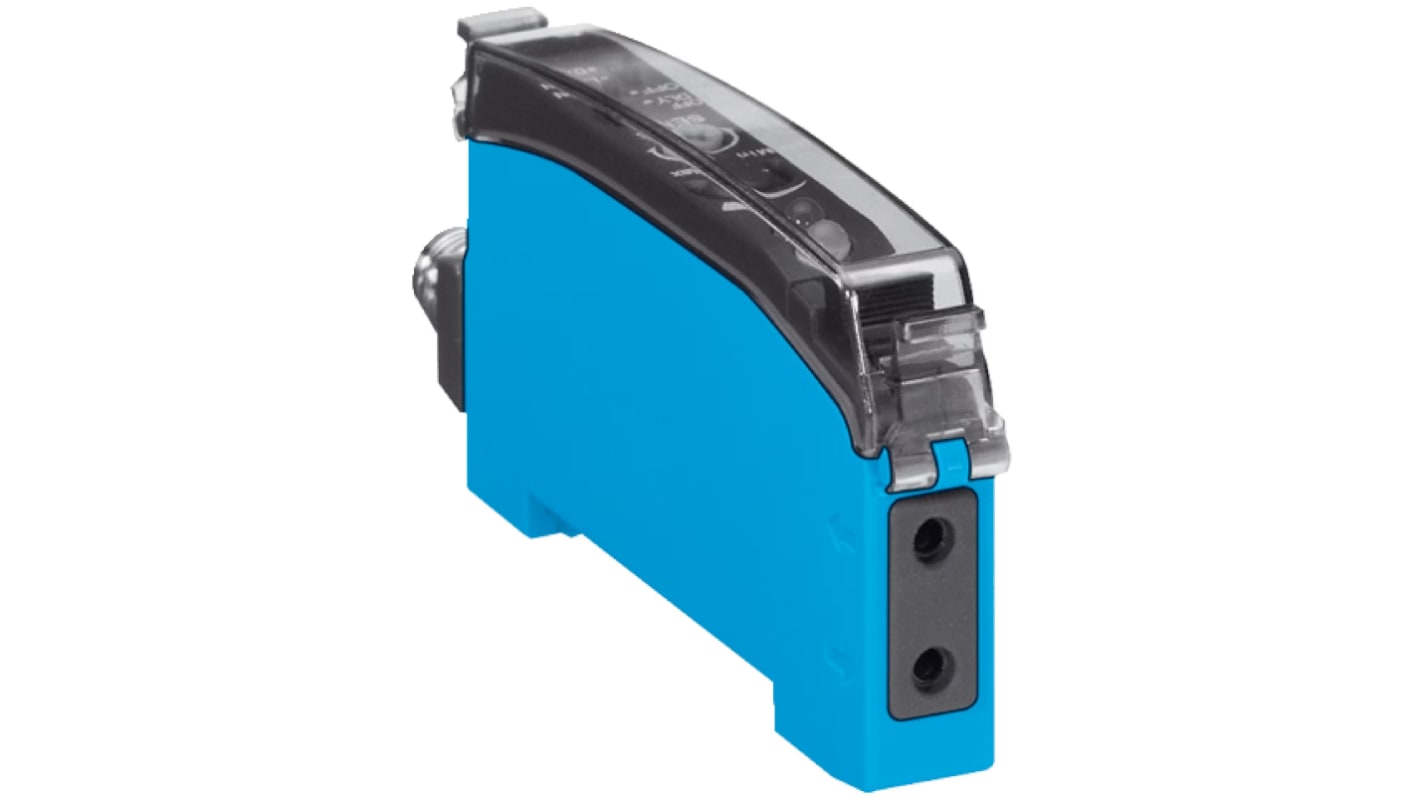 Sensore fotoelettrico rettangolare Sick WLL170A-V430, rilevamento 0-550 mm, uscita PNP, grado di protezione IP50.