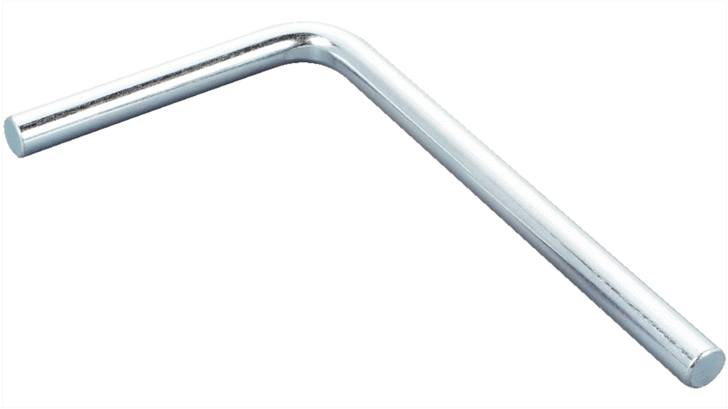 Barra di montaggio Sick BEF-MS12L-S02 in acciaio zincato, forma a L, dimensioni 100 mm x 170 mm, per applicazioni di montaggio.