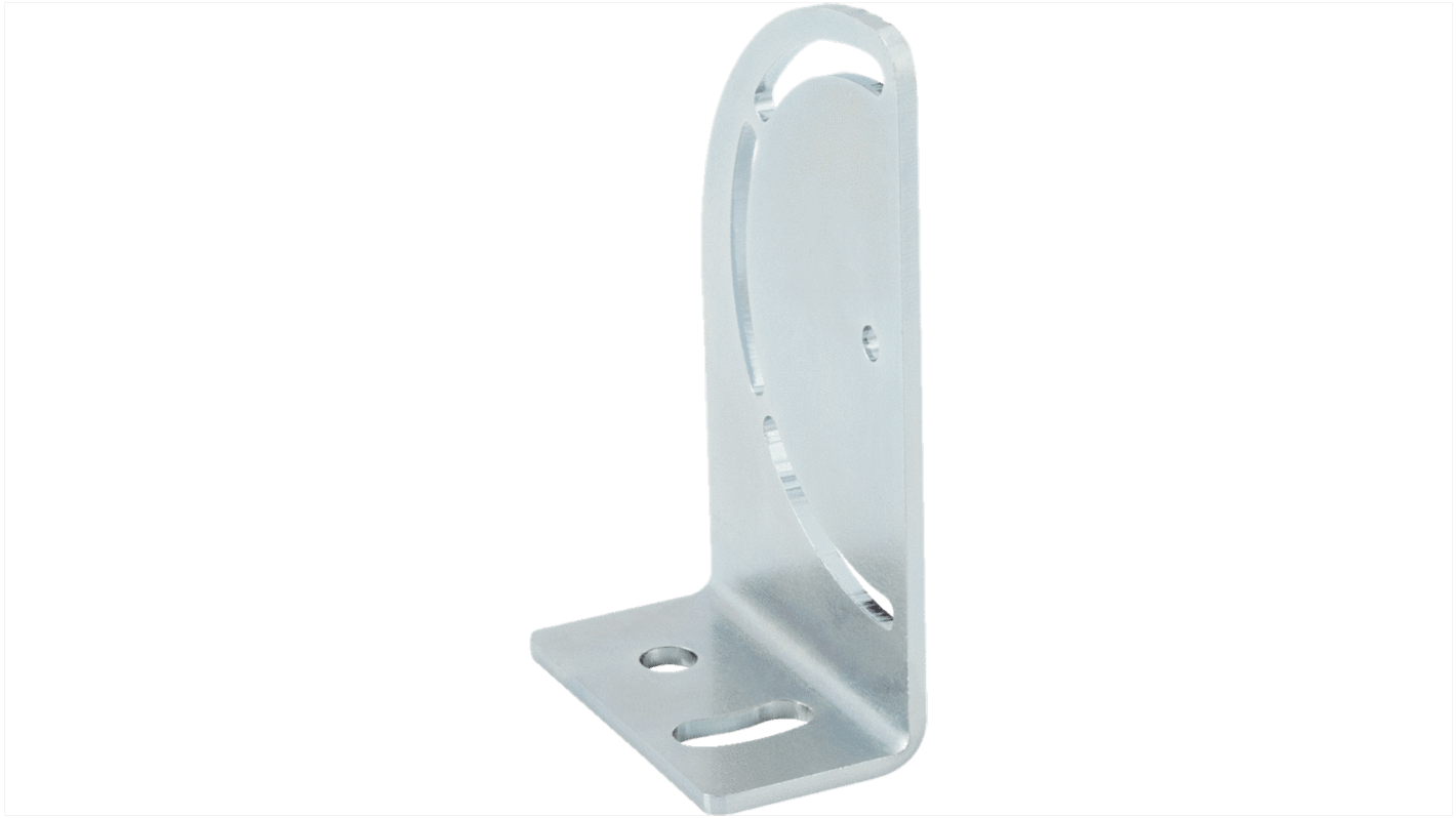 Piastra di montaggio Sick BEF-RAY10-01 per sensori RAY10, progettata per integrazione a pannello in sistemi industriali.