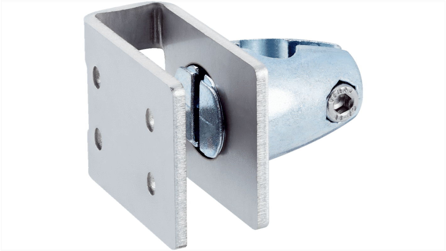 Accessorio di protezione Sick BEF-SG-G6-02 in acciaio e zinco, per W11-2 e W12-3, con morsetto universale e ferramenta di montaggio.