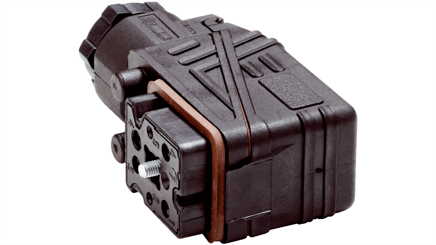 Connettore di potenza femmina SICK DOS-2107-W, 7 pin, montaggio su cavo, IP65, per cavi da 4 mm a 10 mm.