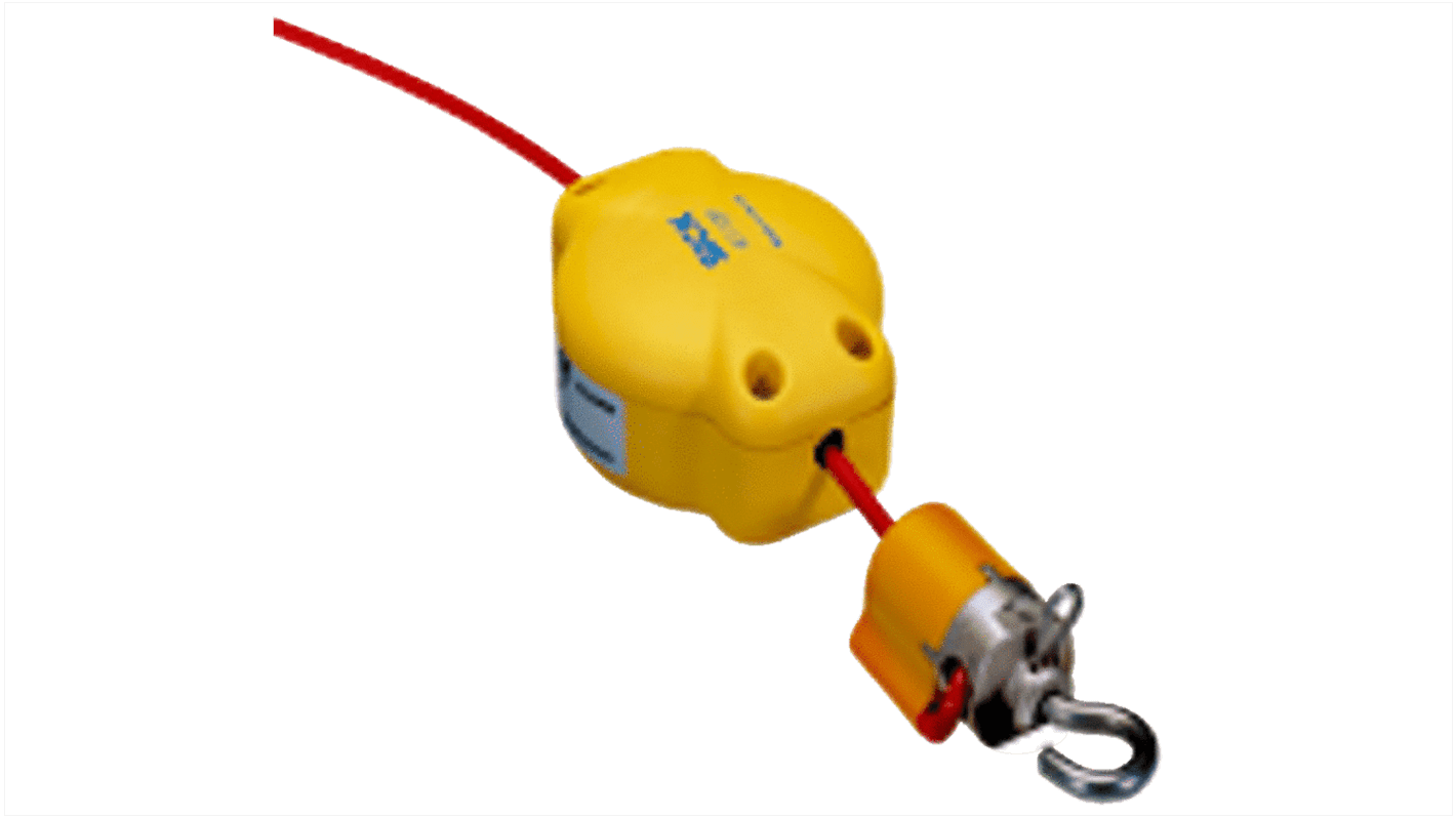 Accessorio di montaggio Sick iE110-P50, set completo con 2 morsetti, rullo di tensione, 22 golfari e corda da 50 metri.