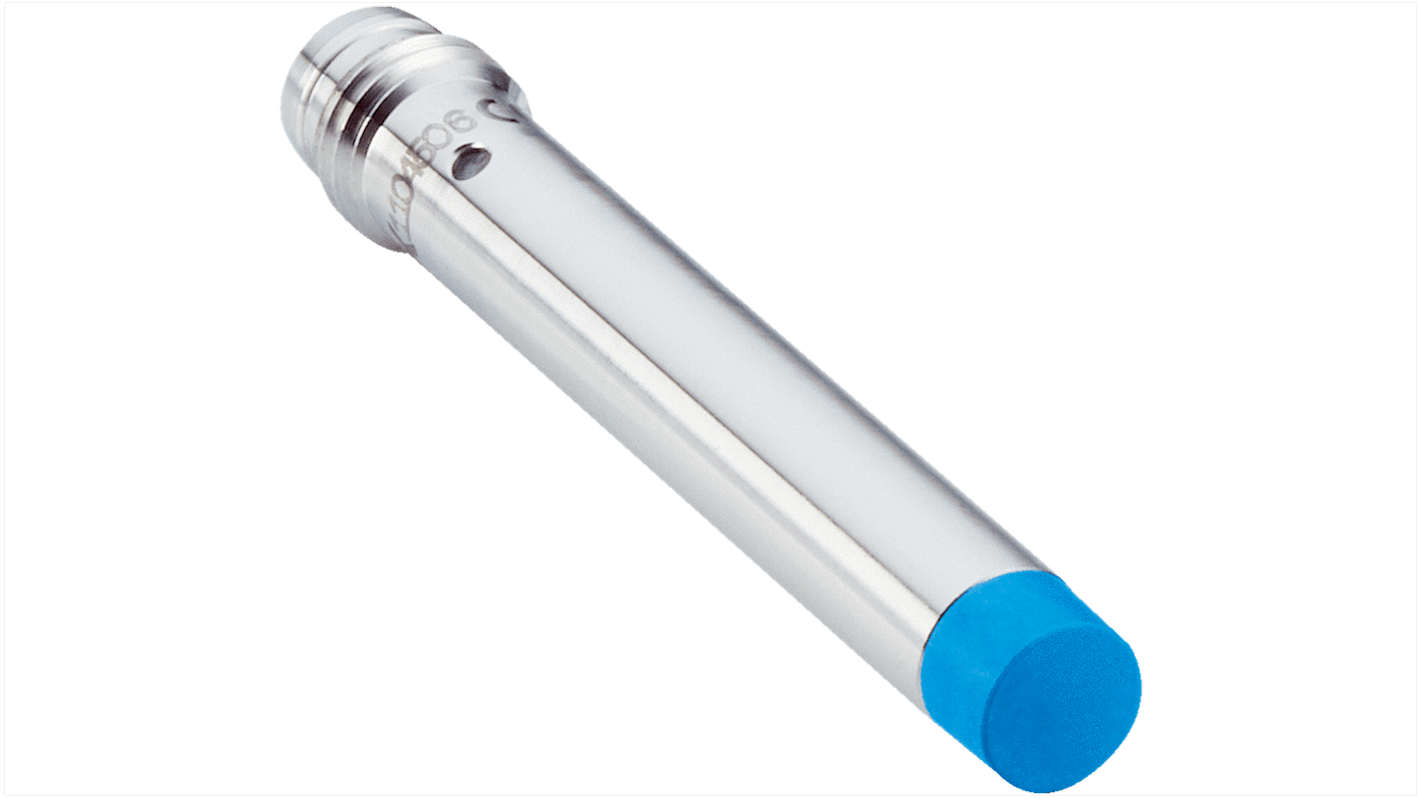 Sensore di prossimità induttivo cilindrico Sick IHM06-06NPSVT0S, PNP, 6 mm, IP67, acciaio inox, connettore M8.