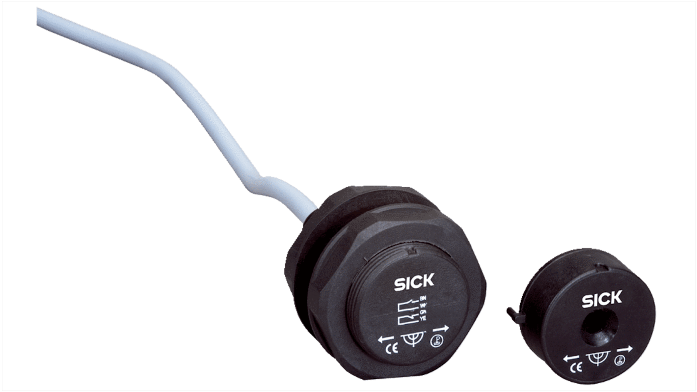 Interruttore di sicurezza Sick RE31-DA03, IP67, contatti 1NA/1NC, montaggio compatto, intervallo di risposta fino a 6 mm.