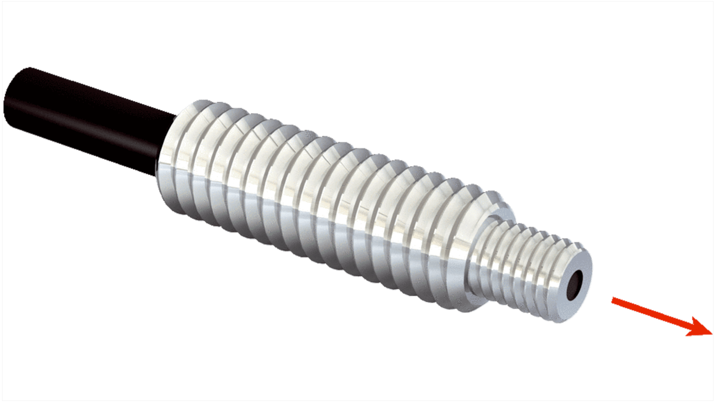 Sensore per fibre ottiche Sick LL3-TK77, montaggio su cavo, gamma di rilevamento 3600 mm, resistente a sollecitazioni meccaniche.