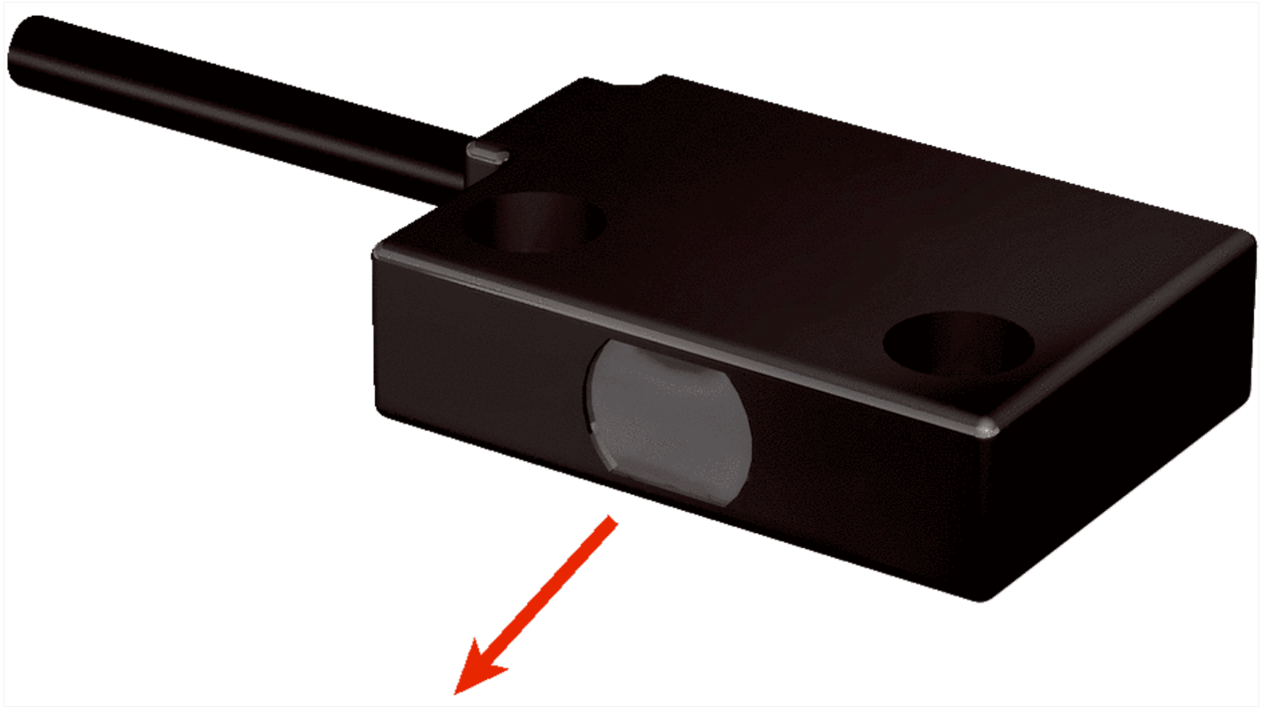 Sensore per fibre ottiche Sick LL3-TR05, rilevamento fino a 4000 mm, montaggio su cavo, custodia in policarbonato.