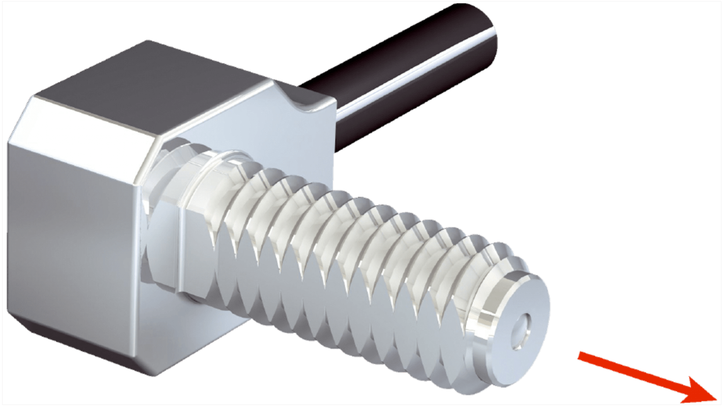 Sensore per fibre ottiche Sick LL3-TR08, rilevamento 1700-3600 mm, montaggio su cavo, temperatura operativa -40/+60 °C.