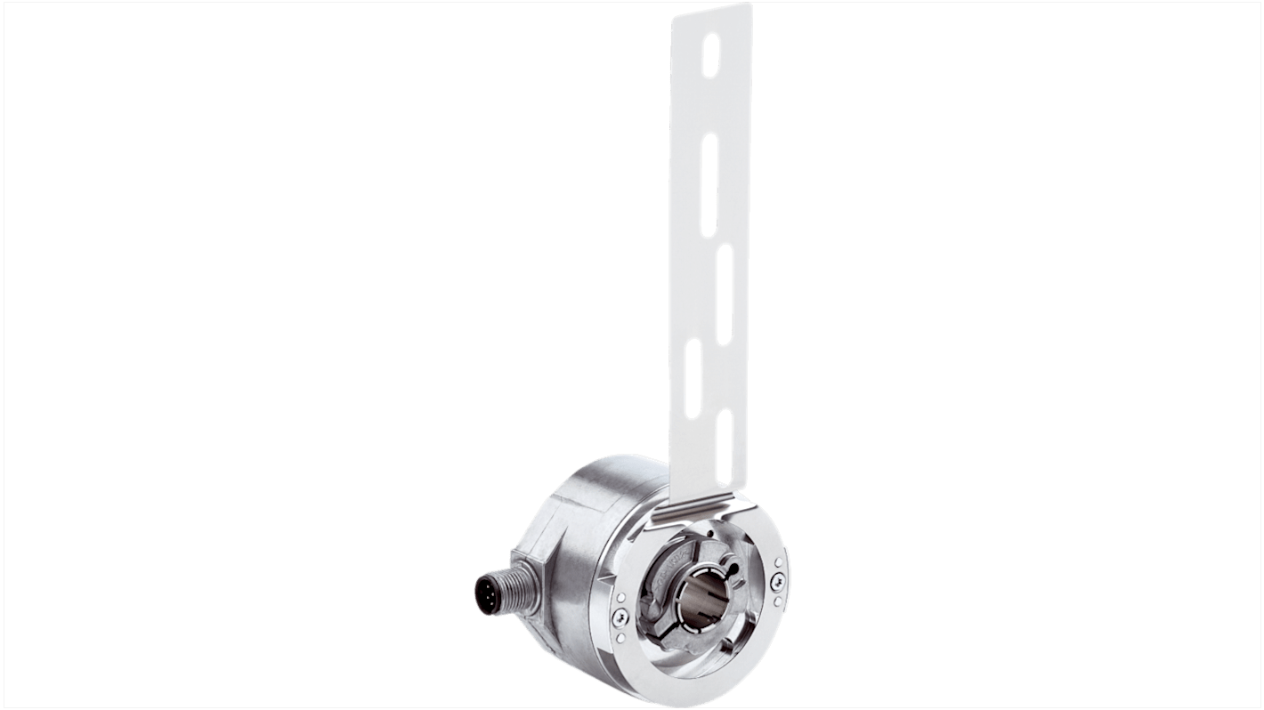 Encoder assoluto Sick SFS60-HNBT2K02, albero da 1/2 pollice, risoluzione 32.768 incrementi, grado di protezione IP65.