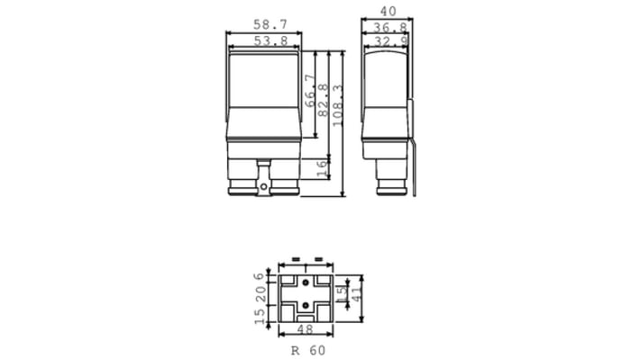 Finder 10.41.8.230.0000, interruttore crepuscolare 230 V, 1 canale, uscita 1 NA 16A, regolazione 1-80 lux.