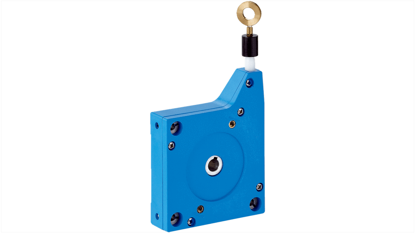 Encoder a filo Sick MRA-G055-101D4, tecnologia assoluta, IP50, misura 0-1,25 m, operante da -30 a +70 °C, albero da 6 mm.