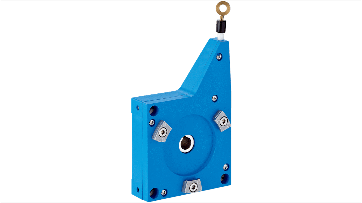 Encoder a filo Sick MRA-G080-103D3, tecnologia assoluta, IP50, campo di misura 0-3 m, temperatura -30°C/+70°C.