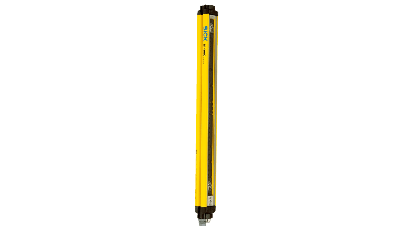 Sensore di distanza rettangolare Sick OD2000-2452T15, rilevamento 70-420 mm, uscita PNP/NPN, grado di protezione IP67.