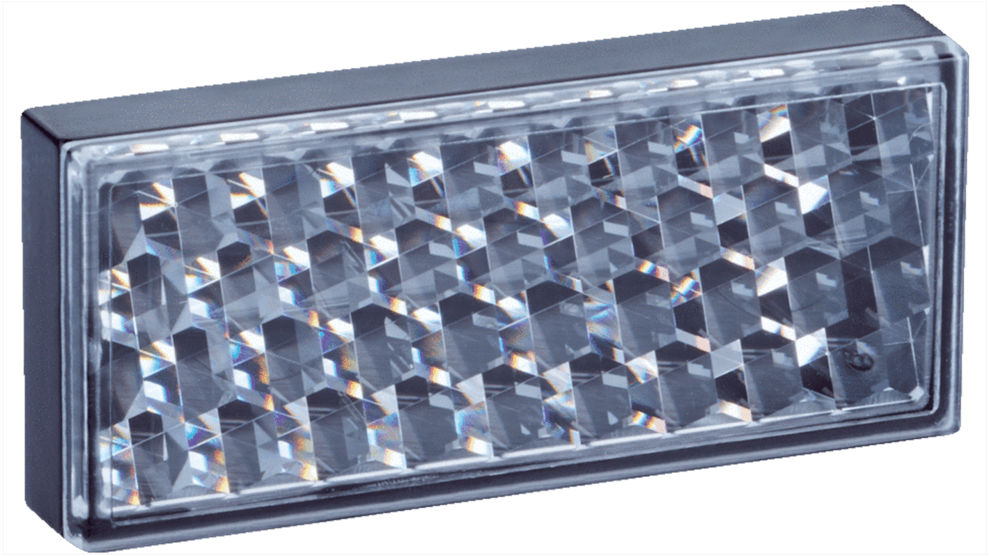 Riflettore autoadesivo Sick PL21A, dimensioni 15 mm x 38 mm, in PMMA/ABS, progettato per un montaggio rapido in applicazioni industriali.