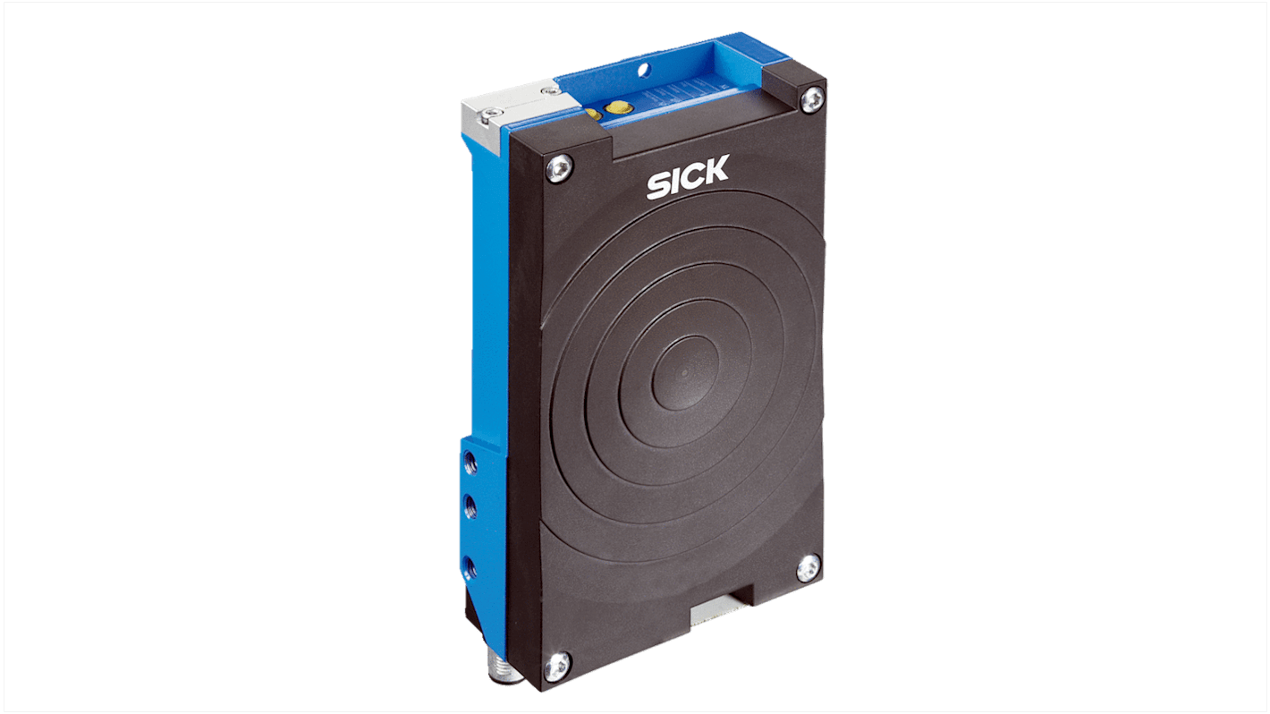 Transponder RFID Sick RFH620-1001201, lettura fino a 150 mm, interfaccia RS-232, dimensioni 147 x 88 x 39 mm.